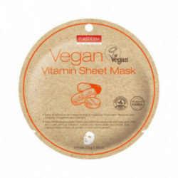 Purederm Vegan Vitamin Sheet Mask Vegānu lokšņu maska ​​ar vitamīniem 23g