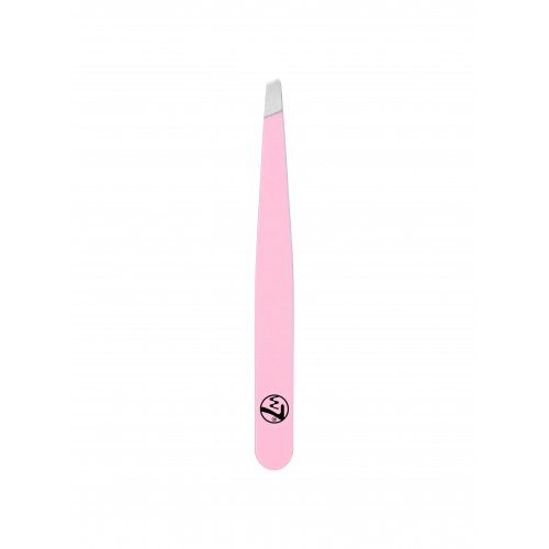 W7 Cosmetics Slanted Tweezers Pincete Pink