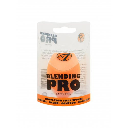 W7 Cosmetics Blending Pro Multi-Tasking Makeup Sponge Grma sūklis Orange