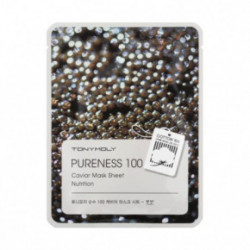 TONYMOLY Pureness 100 Caviar Sheet Mask Sejas maska ar ikriem 21ml