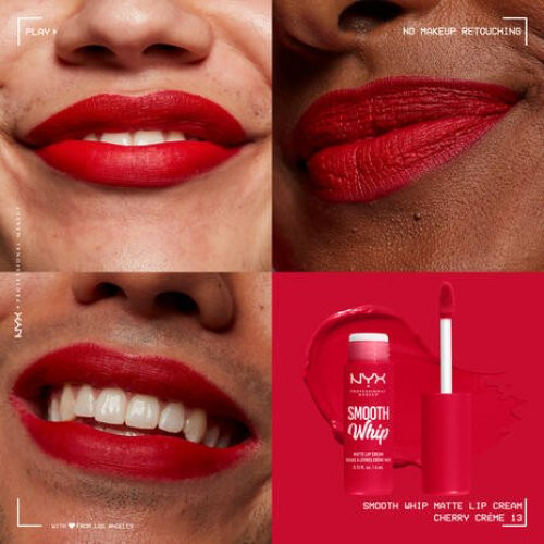 NYX Professional Makeup Smooth Whip Matte Lip Cream Matēta lūpu krāsa 4ml