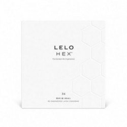 LELO Hex Original Condoms Prezervatīvi 12vnt