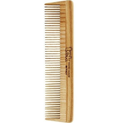 TEK Natural Small Comb With Thick Teeth Matu ķemme ar blīviem maziem zobiem bērniem