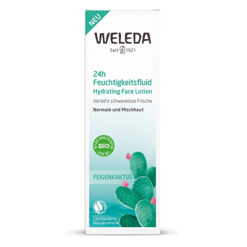 Weleda Cactus 24H Hydrating Face Lotion Mitrinošs sejas losjons 30ml