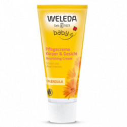 Weleda Calendula Baby Nourishing Cream Bērnu sejas un ķermeņa krēms ar kliņģerītēm 75ml