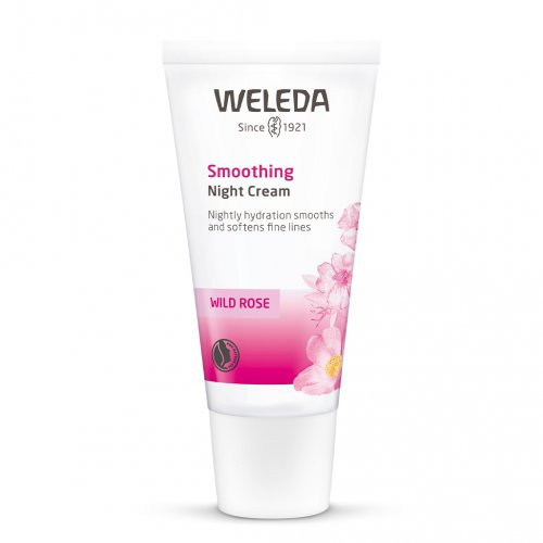 Weleda WildRose Smoothing Night Cream Pretgrumbu nakts krēms ar savvaļas rozēm 30ml