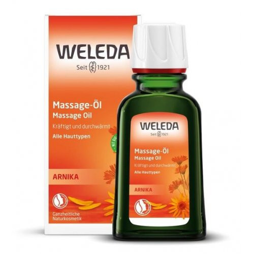 Weleda Arnica Massage Oil Ķermeņa eļļa ar arniku 100ml