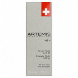 ARTEMIS MEN Power Fluid SPF15 Sejas krēms vīriešiem ar saules aizsardzību 50ml