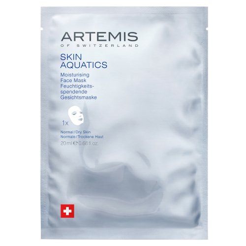 ARTEMIS Skin Aquatics Moisturising Face Mask Mitrinoša lokšņu sejas maska 20ml