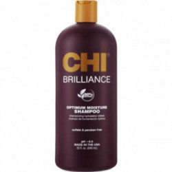 CHI Deep Brilliance Optimum Moisture Shampoo Mitrinošs šampūns ar olīvu un Monoi eļļām 355ml