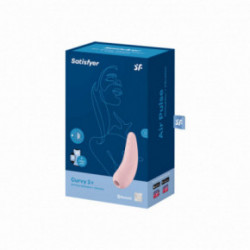 Satisfyer Curvy 2+ Air Pulse Stimulator + Vibration Klitora stimulators Pale Pink
