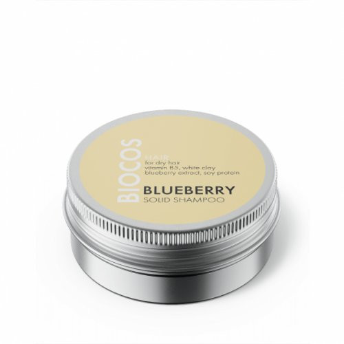 BIOCOS Blueberry Shampoo Bar Cietais šampūns 90g