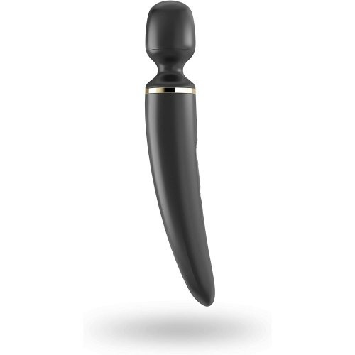 Satisfyer Satisfyer Wand-er Woman Wand Vibrator Vibrējošais masieris Black