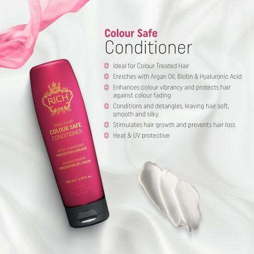 Rich Pure Luxury Colour Safe Conditioner Kondicionieris krāsotiem matiem 200ml