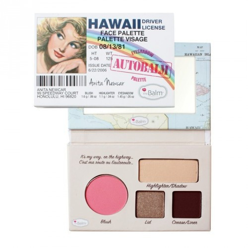 theBalm Autobalm Hawaii Palette Acu ēnas un sejas modelēšanas palete 4.15g