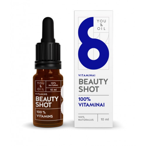 You&Oil Beauty Shot Moisturizer 100% VITAMINS vitamīni sejai / VITAMĪNI 10ml