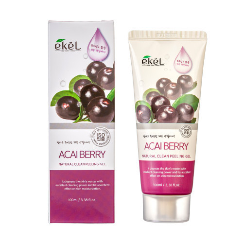 Ekel Peeling Gel Acai Berry Pīlings – gēls sejai ar asai ogu ekstraktu 100ml